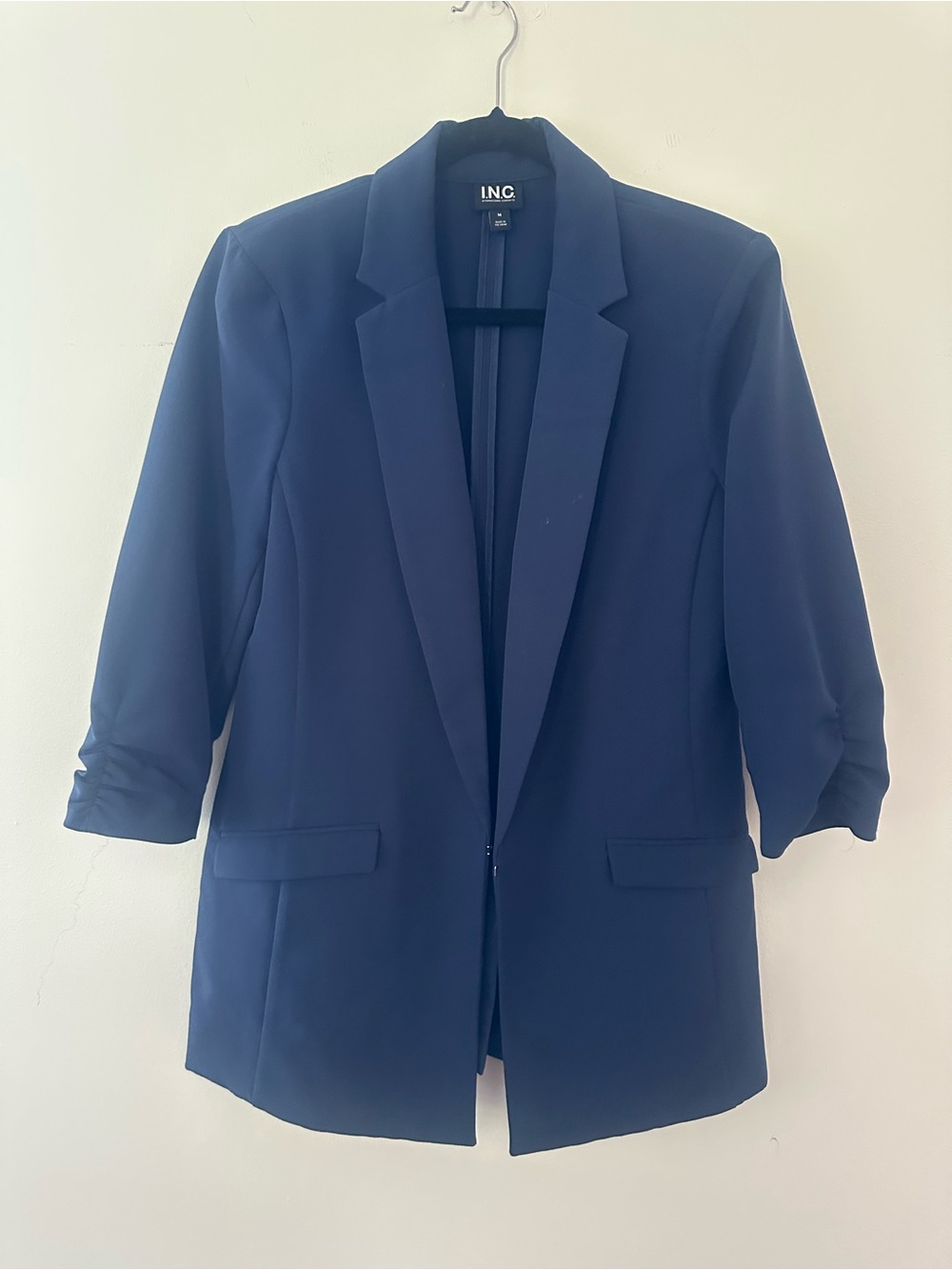 INC International Concepts Classic Navy Tailored women’s Blazer